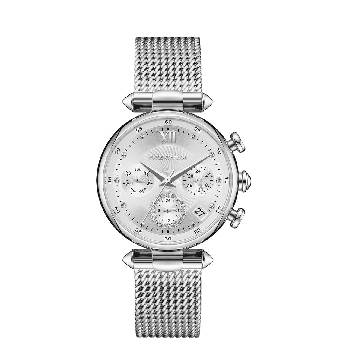 MONTRE POLOEXCHANGE FEMME M.FONCTION ACIER